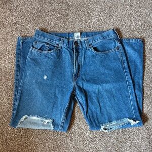 vintage faded glory distressed dad jeans
